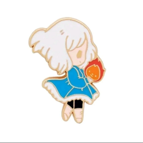 Sophie Howls Moving Castle 🏰 anime manga collectors enamel pin brooch charm - Picture 3 of 5